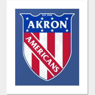 Defunct Akron Americans Hockey Team Posters and Art